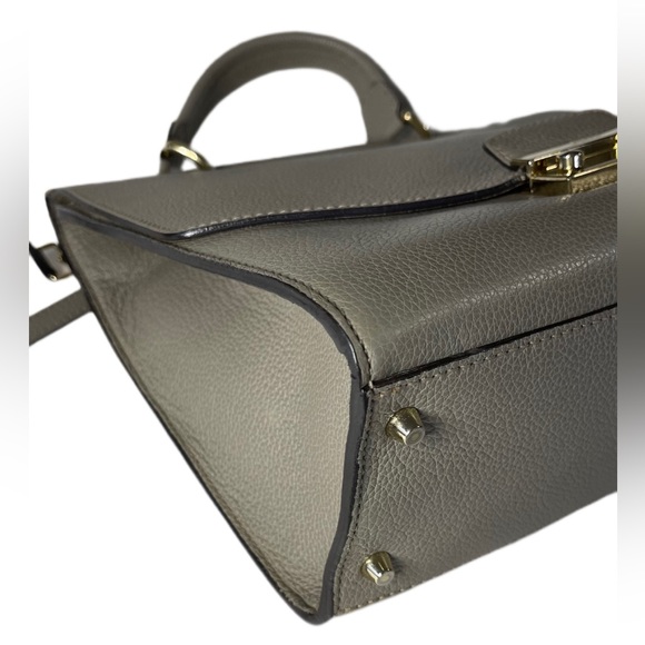 Furla Julia 2 way Gray Leather Handbag and Shoulder Bag - Picture 11 of 17